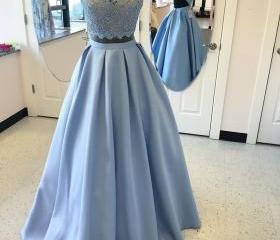 sky blue homecoming dresses